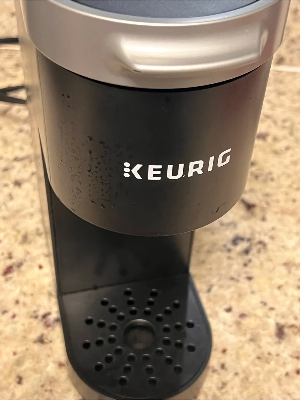 Keurig Black and Silver Single-Serve Coffee Maker